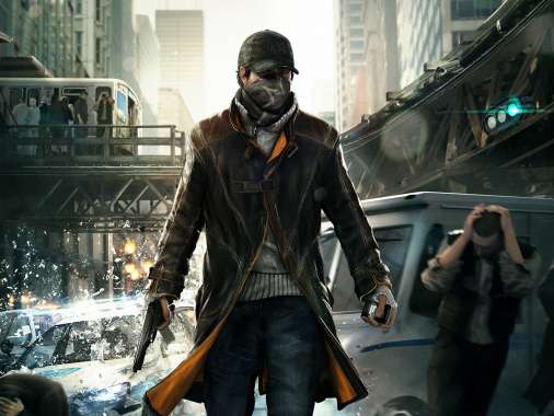 Watch Dogs Handy Horizontal Hintergrundbild