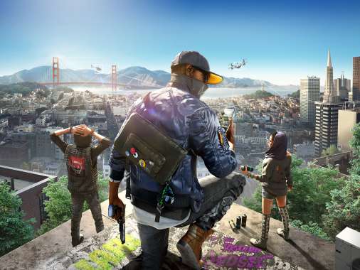 Watch Dogs 2 Handy Horizontal Hintergrundbild