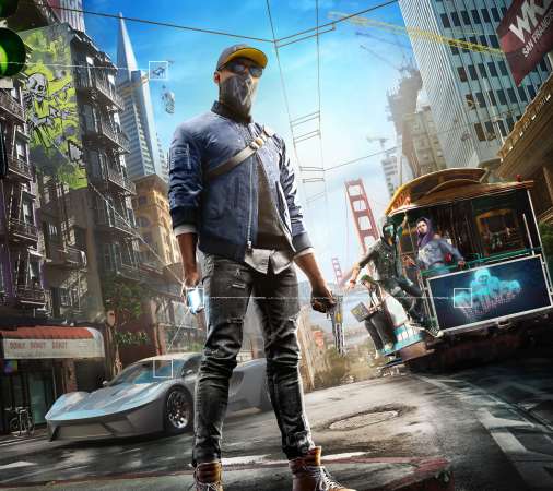 Watch Dogs 2 Handy Horizontal Hintergrundbild