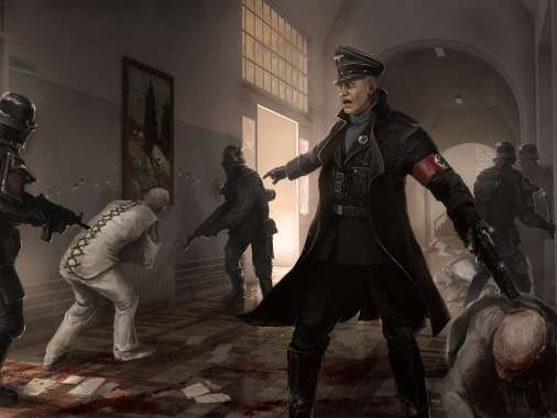 Wolfenstein: The New Order Handy Horizontal Hintergrundbild