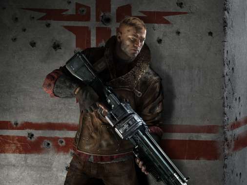 Wolfenstein: The New Order Handy Horizontal Hintergrundbild