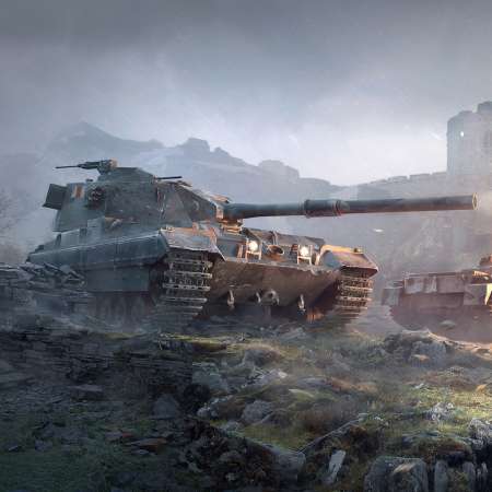 World of Tanks Handy Horizontal Hintergrundbild