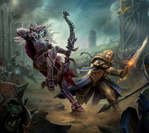 World of Warcraft: Battle for Azeroth Handy Horizontal Hintergrundbild
