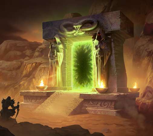 World of Warcraft: Burning Crusade Classic Handy Horizontal Hintergrundbild