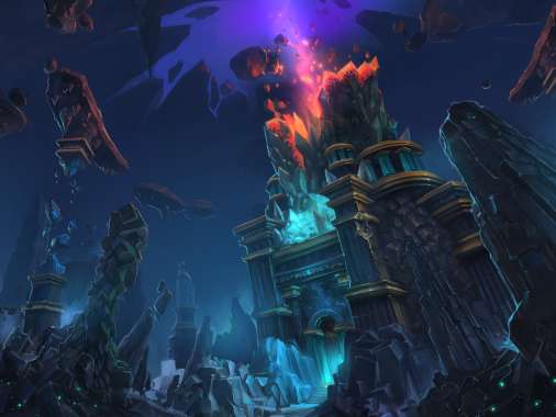 World of Warcraft: Cataclysm Handy Horizontal Hintergrundbild