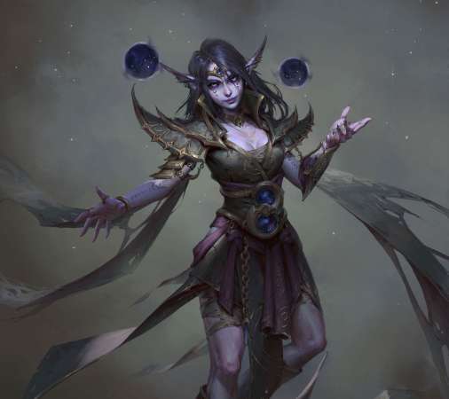 World of Warcraft fan art Handy Horizontal Hintergrundbild