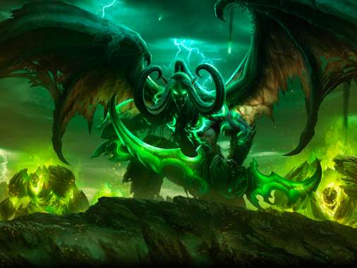 World of Warcraft: Legion Handy Horizontal Hintergrundbild