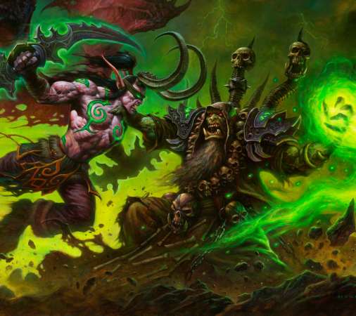 World of Warcraft: Legion Handy Horizontal Hintergrundbild