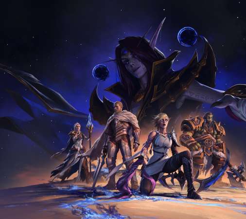 World of Warcraft: The War Within Handy Horizontal Hintergrundbild
