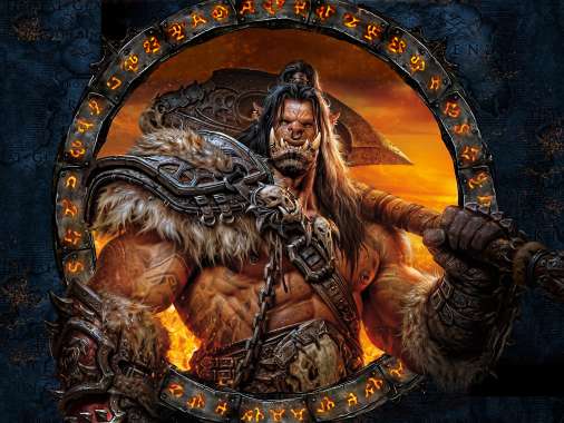 World of Warcraft: Warlords of Draenor Handy Horizontal Hintergrundbild