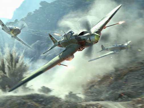 World of Warplanes Handy Horizontal Hintergrundbild