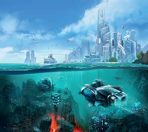 Anno 2070 - Deep Ocean Handy Horizontal Hintergrundbild