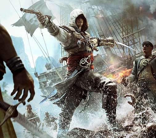 Assassin's Creed 4: Black Flag Handy Horizontal Hintergrundbild