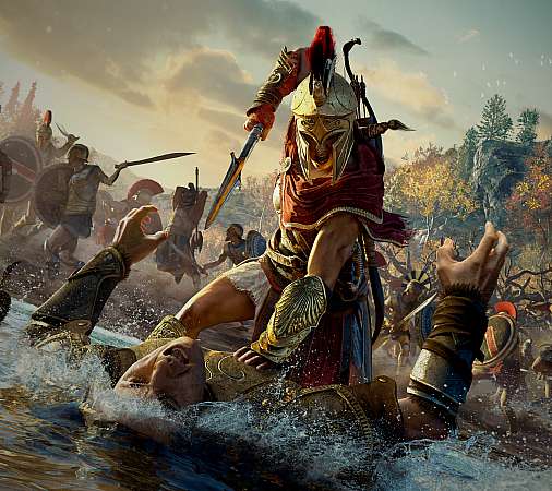 Assassin's Creed: Odyssey Handy Horizontal Hintergrundbild