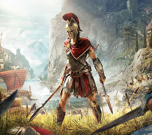 Assassin's Creed: Odyssey Handy Horizontal Hintergrundbild