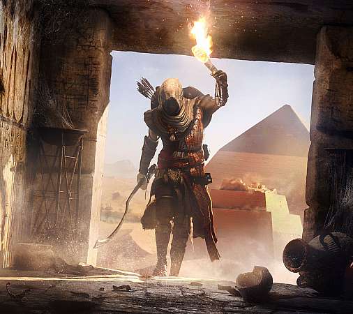 Assassin's Creed: Origins Handy Horizontal Hintergrundbild
