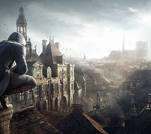 Assassin's Creed: Unity Handy Horizontal Hintergrundbild