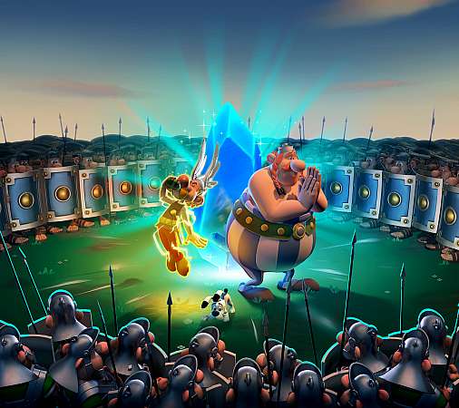 Asterix & Obelix XXL3: The Crystal Menhir Handy Horizontal Hintergrundbild