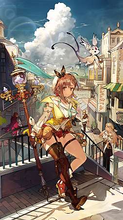 Atelier Ryza 2: Lost Legends & the Secret Fairy Handy Vertikal Hintergrundbild