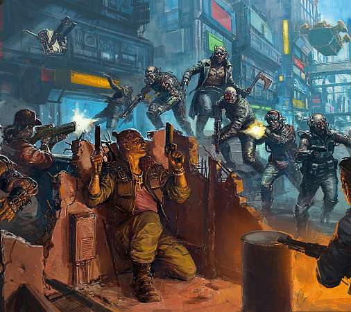 Cyberpunk 2077: Gangs of Night City Handy Horizontal Hintergrundbild