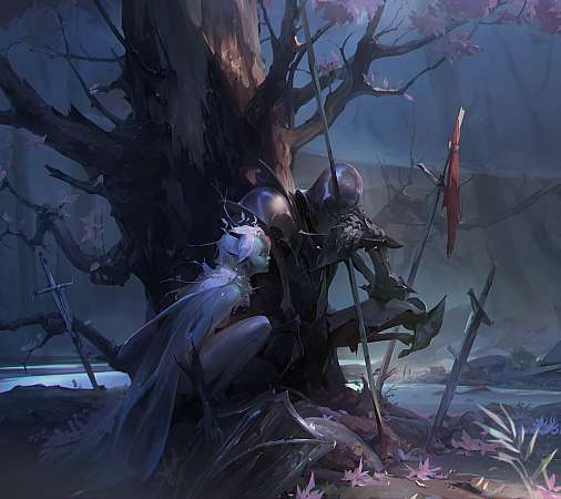 Dark Souls fan art Handy Horizontal Hintergrundbild