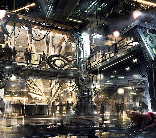 Deus Ex: Universe Handy Horizontal Hintergrundbild