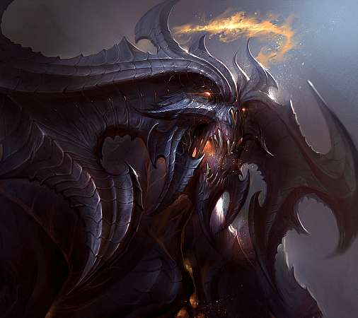 Diablo 3 Fan Art Handy Horizontal Hintergrundbild