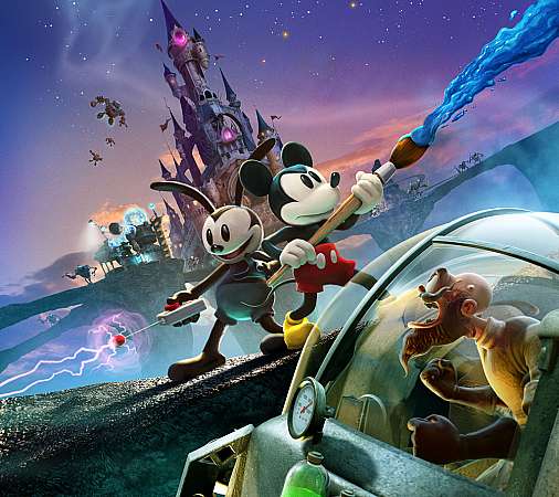 Disney Epic Mickey 2: The Power of Two Handy Horizontal Hintergrundbild