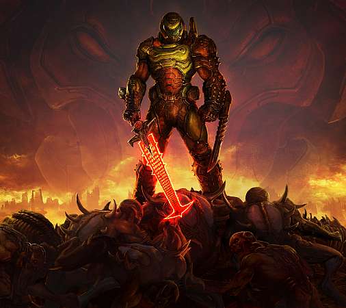 Doom Eternal Handy Horizontal Hintergrundbild