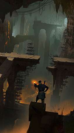 Dragon Age 4 Handy Vertikal Hintergrundbild