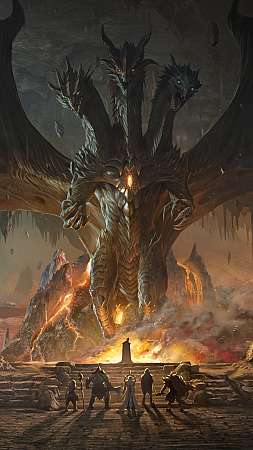 Dragonheir: Silent Gods Handy Vertikal Hintergrundbild