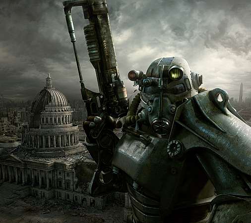Fallout 3 Handy Horizontal Hintergrundbild