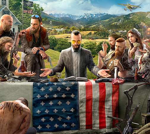 Far Cry 5 Handy Horizontal Hintergrundbild