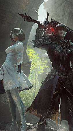 Final Fantasy XIV: Shadowbringers Handy Vertikal Hintergrundbild