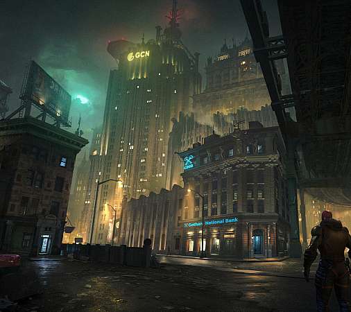 Gotham Knights Handy Horizontal Hintergrundbild