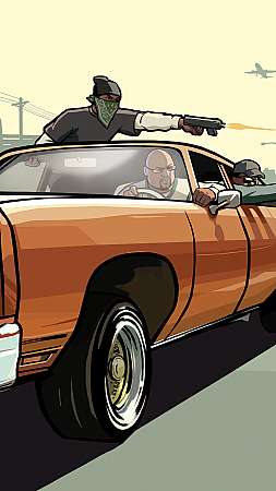 Grand Theft Auto: The Trilogy - The Definitive Edition Handy Vertikal Hintergrundbild