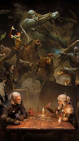 GWENT: The Witcher Card Game Handy Vertikal Hintergrundbild