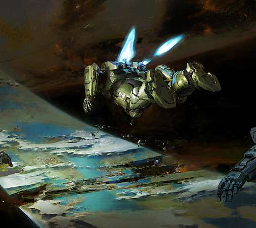 Halo: Infinite Handy Horizontal Hintergrundbild