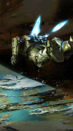Halo: Infinite Handy Vertikal Hintergrundbild