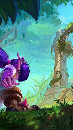 Hearthstone: Heroes of Warcraft - Journey to Un'Goro Handy Vertikal Hintergrundbild