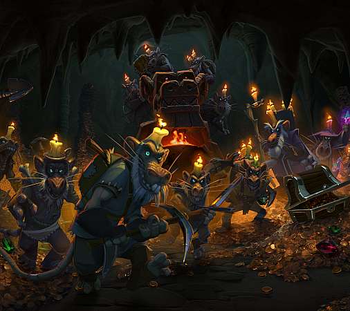 Hearthstone: Heroes of Warcraft - Kobolds & Catacombs Handy Horizontal Hintergrundbild