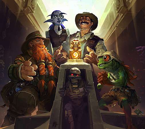 Hearthstone: Heroes of Warcraft - The League of Explorers Handy Horizontal Hintergrundbild