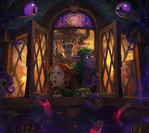 Hearthstone: Heroes of Warcraft - Whispers of the old Gods Handy Horizontal Hintergrundbild
