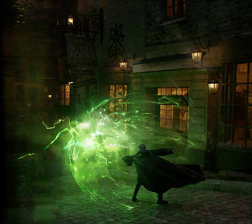 Hogwarts Legacy fan art Handy Horizontal Hintergrundbild