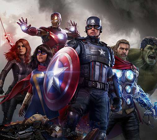 Marvel's Avengers Handy Horizontal Hintergrundbild