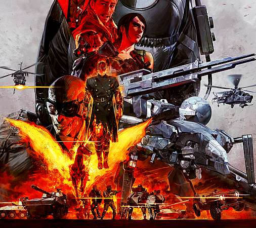 Metal Gear Solid 5: The Phantom Pain Handy Horizontal Hintergrundbild