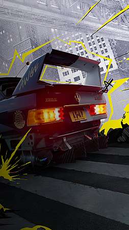 Need for Speed: Unbound Handy Vertikal Hintergrundbild