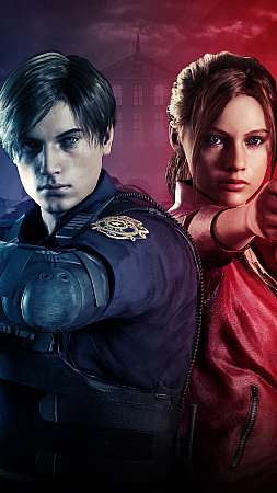 Resident Evil 2 Handy Vertikal Hintergrundbild