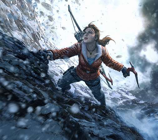 Rise of the Tomb Raider: 20 Year Celebration Handy Horizontal Hintergrundbild