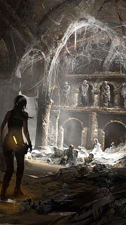 Rise of the Tomb Raider Handy Vertikal Hintergrundbild